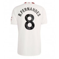 Pánský Fotbalový dres Manchester United Bruno Fernandes #8 2023-24 Třetí Krátký Rukáv